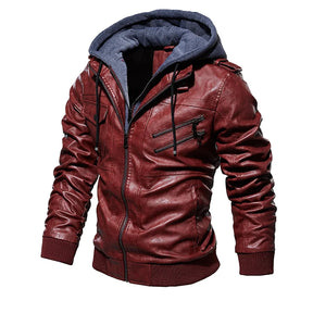 Jaqueta de Couro Masculina - Jones Carter