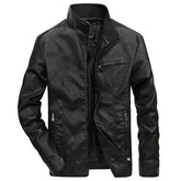 Jaqueta Masculina em Couro Genuino Motoqueiro - Strada Pro