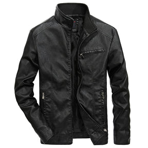 Jaqueta Masculina em Couro Genuino Motoqueiro - Strada Pro