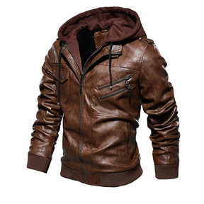 Jaqueta de Couro Masculina - Jones Carter